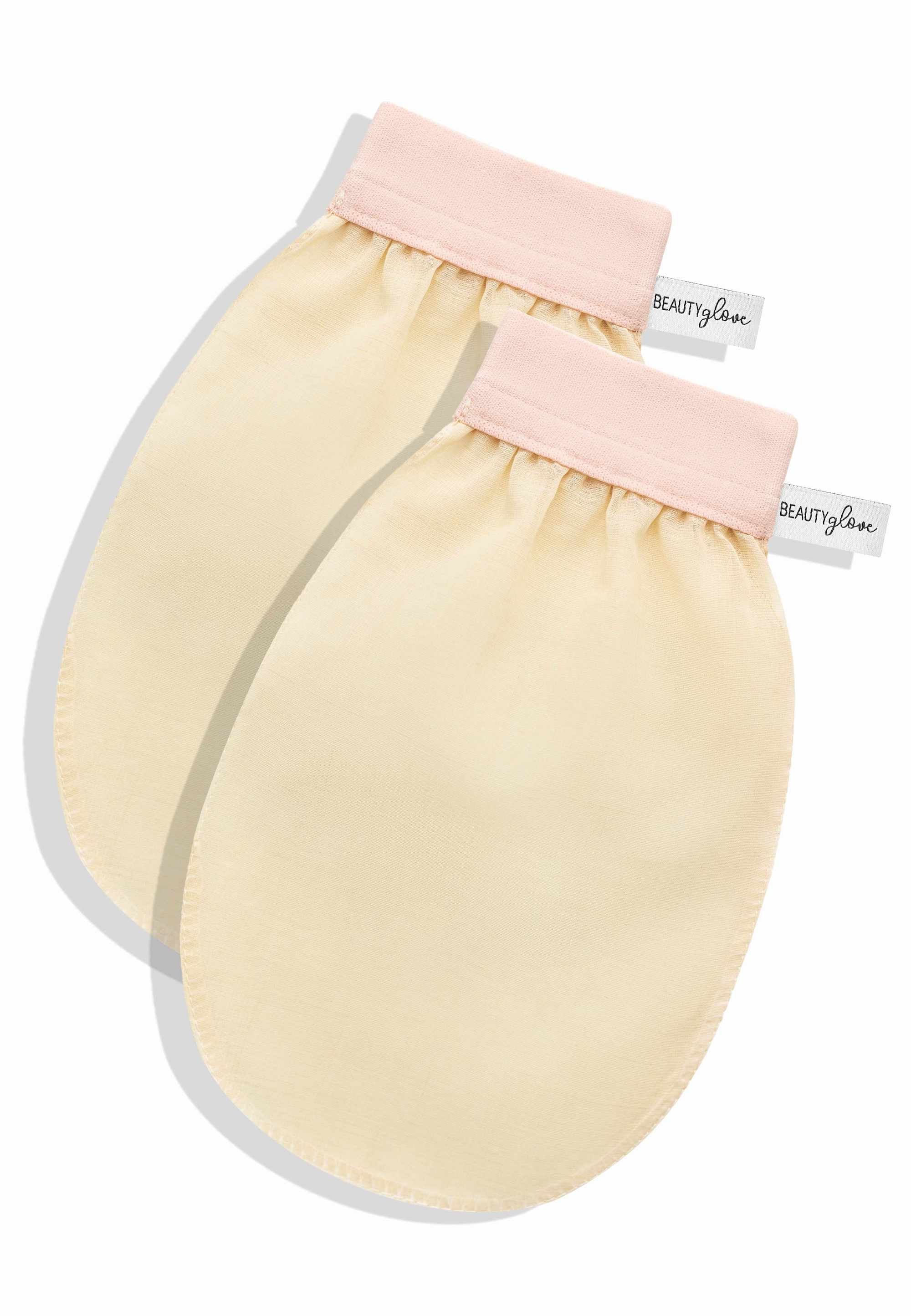 BEAUTYglove BODY Bundle Peelinghandschuhe aus natürlicher türkischer Seide