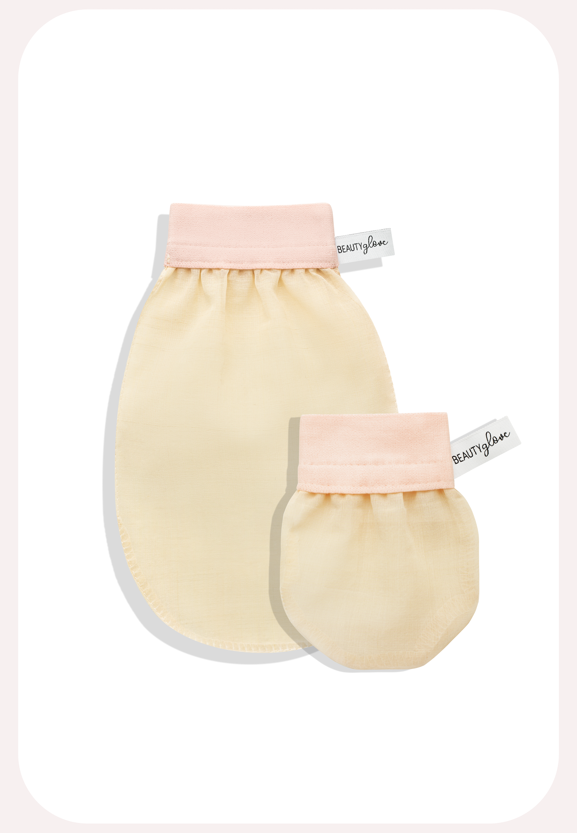 BEAUTYglove BODY + FACE Peelinghandschuhe aus natürlicher türkischer Seide